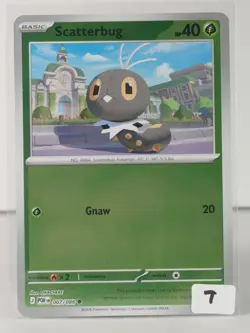 Scatterbug - Reverse Holo - Perfect Order #007 - Pokemon - NM -T - Image 5