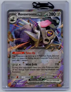NM Revavroom ex Obsidian Flames 156/197 Double Rare Pokemon - Image 1
