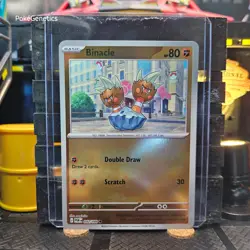 Binacle Perfect Order Reverse Holo Pokemon TCG 042/088 Mega Evolution ME03 - Image 1