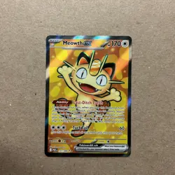 Meowth EX Pokemon TCG 107/088 Ultra Rare Perfect Order - Image 2