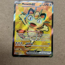 Meowth EX Pokemon TCG 107/088 Ultra Rare Perfect Order - Image 4