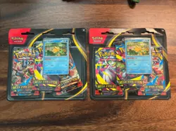 Pokemon Mega Evolutions 3 Pack Blister - Psyduck - Includes Both Packs (Sealed) - Image 1