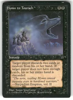 Hymn to Tourach (Van Camp) MTG Magic TCG Card C HP - Image 1