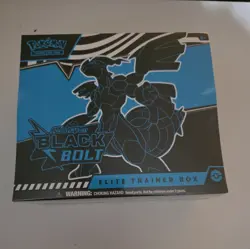 Pokemon TCG Scarlet & Violet Black Bolt ETB ELITE TRAINER BOX Factory Sealed New - Image 1
