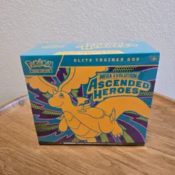 Pokemon TCG: Ascended Heroes Elite Trainer Box (ETB) New Factory Sealed - Image 1