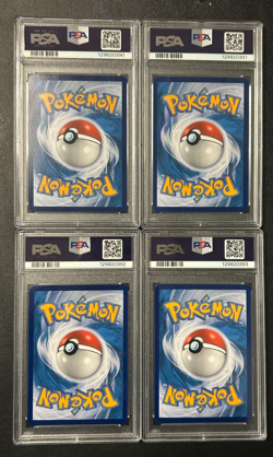 Lot of (4) PSA Graded 2021 Pokemon Chinese 25th Anniversary Pikachu V-Union Set - Image 2