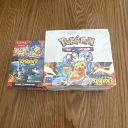 Pokemon Surging Sparks Booster Box and Booster Bundle FACTORY SEALED (NEW) - Image 1