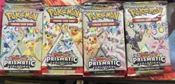 Pokemon TCG Scarlet and Violet Prismatic Evolutions x1 Booster Pack - Image 1