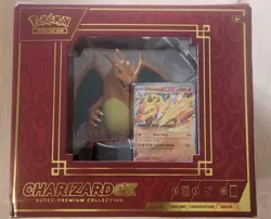 Pokemon TCG Charizard ex Super Premium Collection New/Sealed - 10 Packs - Image 1