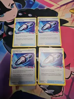 4x Pokemon TCG Lost Vacuum Sword & Shield - Lost Origin 162/196 Uncommon Playset - Image 1