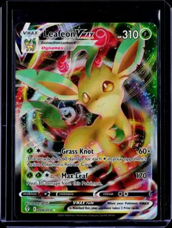 Leafeon VMAX #008/203 SWSH07: Evolving Skies Pokemon - Image 1