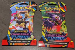 Pokemon TCG -Phantasmal Flames Sleeved Booster Packs - Art Set Of 4 - SEALED - Image 2