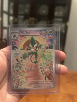 Pokemon Simisage Full Art Holo Illustration Rare Sv: Black Bolt 090/086 100 HP - Image 1