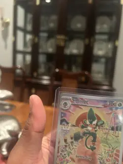 Pokemon Simisage Full Art Holo Illustration Rare Sv: Black Bolt 090/086 100 HP - Image 4