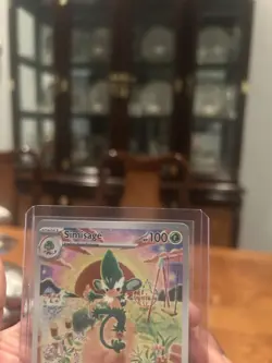 Pokemon Simisage Full Art Holo Illustration Rare Sv: Black Bolt 090/086 100 HP - Image 5