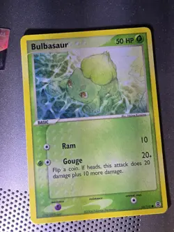 Bulbasaur 55/112 EX FireRed & LeafGreen Non-Holo Pokemon Card NM - Image 2