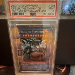 Yu-Gi-Oh! Obelisk the Tormentor Secret Rare GBI-002 ENG PSA 9 - Image 1