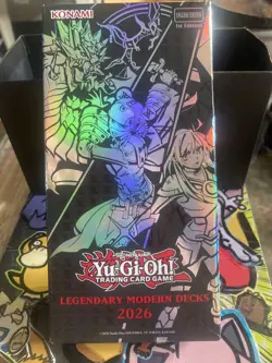 YUGIOH LEGENDARY MODERN DECKS BOX SET NEW FACTORY SEALED - Image 1