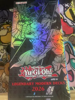 YUGIOH LEGENDARY MODERN DECKS BOX SET NEW FACTORY SEALED - Image 3