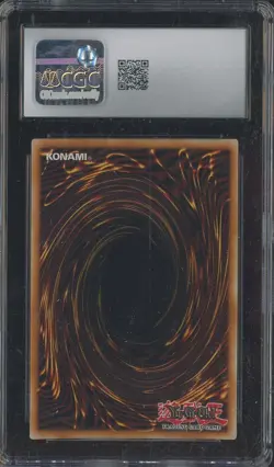 2022 Yu-Gi-Oh! 1st Edition MP22 Misaligned Stamp Diviner of the Herald CGC 10 - Image 2