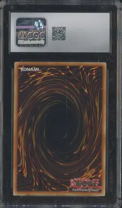 2022 Yu-Gi-Oh! 1st Edition MP22 Misaligned Stamp Diviner of the Herald CGC 9.5 - Image 2