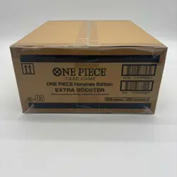 One Piece English EB-03 One Piece Heroines Edition Extra Booster Box Case Sealed - Image 1