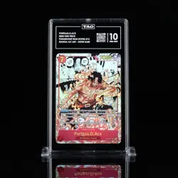 2023 Portgas.D.Ace Manga OP02-013 Paramount War TAG 10 *Signature Required* - Image 1