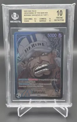 One Piece 2023 Sakazuki OP05-041 Awakening of the New Era PRISTINE BGS 10 - Image 1
