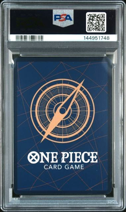 ONE PIECE MONKEY D. LUFFY OP13 WANTED SIGNED-COLLEEN CLINKENBEARD PSA 10/AUTO 8 - Image 2