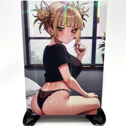 My Hero Academia Himiko Toga Sexy Anime Waifu Girl Lewd Goddess Story Art Card - Image 2