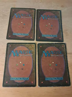 Vintage 1994 MTG Crusade Revised Edition Card HP x4 - Image 2