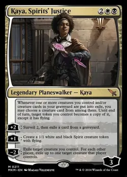 mtg magic Kaya, Spirits' Justice FRENCH vf fr Kaya, justice des esprits - Image 1