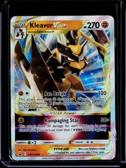 Kleavor VSTAR #SWSH249 SWSH: Sword & Shield Promo Cards Pokemon - Image 1