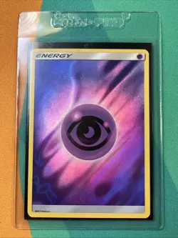 Pokemon Card - Psychic Energy - Wave Holo Promo (2017) SM Deck Exclusive *LP* - Image 1