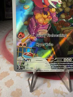 Crocolar 202/193 SV Paldea Evolved Illustration Rare Pokemon Card AA9 LP1 - Image 4