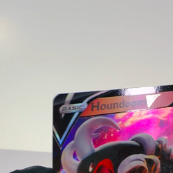 Houndoom V 021/189 Darkness Ablaze Sword & Shield Holo Pokemon TCG Card Fast Shi - Image 2