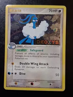 Pokemon TCG Altaria Deoxys Holo Rare Card 1/107 Stamped LP Ungraded - Image 1