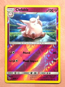 Clefable~Fairy~ Cute Pokemon Cards ~Pretty in Pink & Pastel Gallery~Pink Pokemon - Image 1