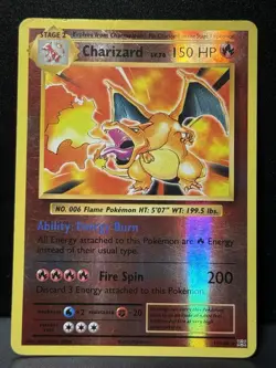 Charizard 11/108 XY Evolutions Rare Reverse Holo Pokemon Card HP - Image 1