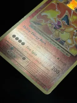 Charizard 11/108 XY Evolutions Rare Reverse Holo Pokemon Card HP - Image 5