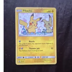 Pokemon Pikachu SM04 SM Promo Holo Basic English Card by The Pokemon Company - Image 1