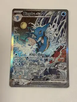 Pokemon Kingdra ex SVP EN 131 Promo Holo 2024 Card NM Condition - Image 1