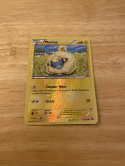 Pokemon TCG Card 2016 Steam Siege Mareep 38/114 Reverse Holo - Image 3