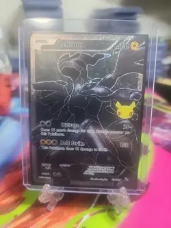 Clean NM Zekrom 114/114 Celebrations 25th Anniversary Holo Foil Pokemon Card TCG - Image 1