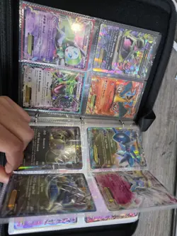Pokemon TCG Binder Collection EX GX V Trainer Cards Holo Foil Full Art Blastoise - Image 2