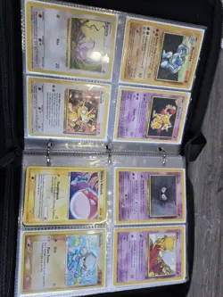 Pokemon TCG Binder Collection EX GX V Trainer Cards Holo Foil Full Art Blastoise - Image 3