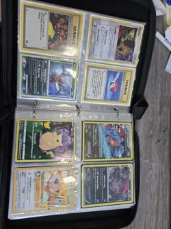 Pokemon TCG Binder Collection EX GX V Trainer Cards Holo Foil Full Art Blastoise - Image 4