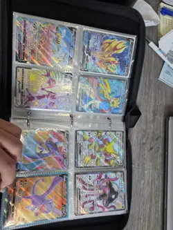 Pokemon TCG Binder Collection EX GX V Trainer Cards Holo Foil Full Art Blastoise - Image 5