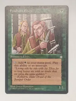 Fyndhorn Elves - Ice Age (ICE) #132 - Magic: The Gathering - MTG - NM - Image 1