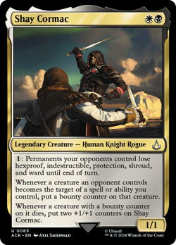 Shay Cormac (REGULAR) x1 - MTG Assassin's Creed ACR #65 - Image 1